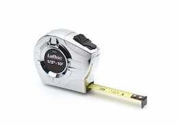 1/2"X10' Metric-Decimal Chrome Tape Measure