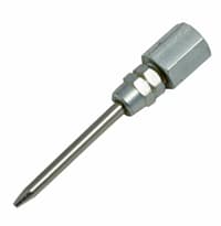 Screw-On Grease Gun Needle Nozzle