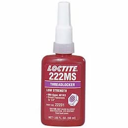 10 mL 222MS Low Strength Threadlocker