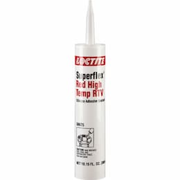 300 mL Superflex Red High Temperature Silicone Sealant