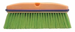 10" Green Flagged Plastic Vehicle Washing Brush