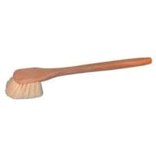 20" Hardwood Brown Plastic Fender Wash Brush