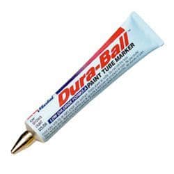 Yellow Paint Tube Duraball Marking Marker