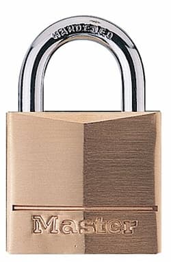 Hardened Steel No. 140 Solid Brass Padlocks