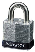 4 Pin No. 3 Laminated Steel Pin Tumbler Padlock