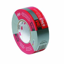 3M Polyethylene Coated 2" x 60 Yds Silver Duct Tape