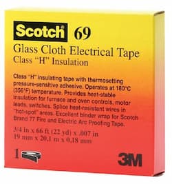 3M Glass Cloth Electrical Tapes 69