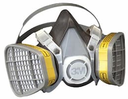 3M 5000 Half Facepiece Respirators Large Organic Vapors/Acid Gases