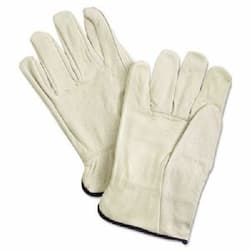 Extra Large Straight Thumb Unlined Pigskin Gloves