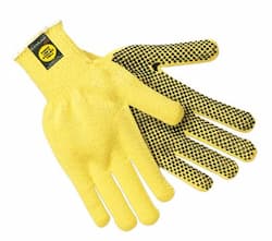 Large Flame Resistant PVC Dotted Kevlar Gloves
