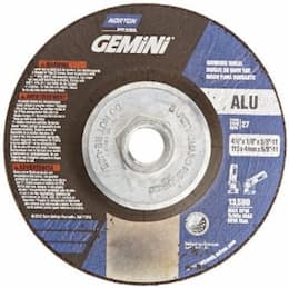 7" x 1/4" x 5/8"-11 Type 27 Gemini Depressed Center Grinding Wheels