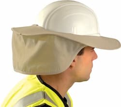 Stow Away Cotton Khaki Hard Hat Shades