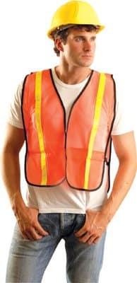 X-Large Hi-Viz Orange Economy Non-ANSI Vest