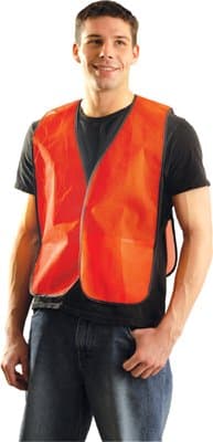 Regular Hi-Viz Orange Economy Non-ANSI Vest