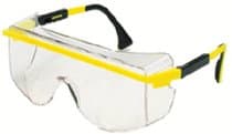 Black Frame Uvex Otg 3001 Safety Spectacle