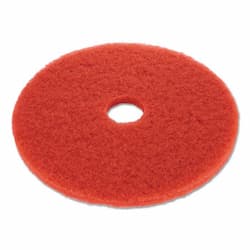 Boardwalk Red Standard 19 in. Round Buffing Floor Pads