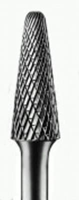 Pferd 1/2" x 1-1/8" Taper Shaped Tungsten Carbide Bur Bit