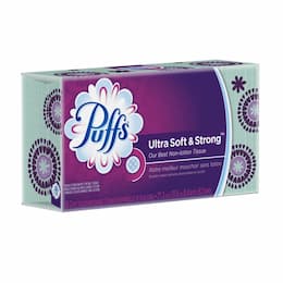 Puffs Ultra Soft & Strong 2-Ply Facial Tissue 68 Count