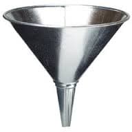 2 qt Heavy Galvanized Steel Funnel