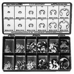 265 PC. E Clip Assortment Kit