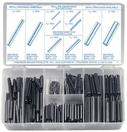 300 Piece Roll Pin Assortment Kit