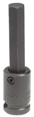 3/8" Drive 5/16" Black Oxide Impact Hex Bit Socket