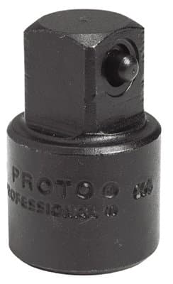 3/8" Female X 1/2" Male Black Oxide Impact Adapter