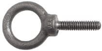 3/8" Shoulder Threaded Forged Eye Bolts