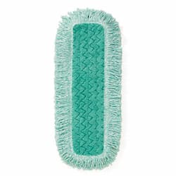 Green, Microfiber Dust Pad w/Fringe-18-in Long