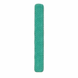 Green, Microfiber Dry Hall Pad-36.5 x 5.5 x .5