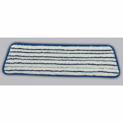 Blue and White, Microfiber Finish Pad-18-in