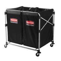 Two 4 Bushel Collapsible X-Cart