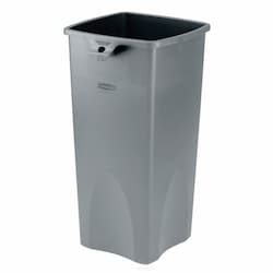 Untouchable Gray 23 Gal Square Container