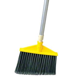 Rubbermaid Gray Angle Broom w/ Aluminum Handle