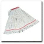 White, Large Cotton/Synthetic Swinger Loop Wet Mop Heads