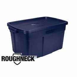 Roughneck Storage Box 25 Gallons, Dark Metallic Indigo