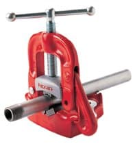 Ridgid Bench Yoke Vise, 4 in Pipe Cap