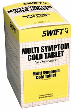 Multi Symptom Cold Tablets Acetaminophen 325mg