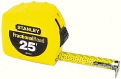 12' X 1/2 Single Side Stanley Measurement Tape Rule