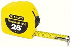 16' X 3/4" Single Side Stanley Measurement Tape Rule