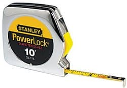 1/4" X 10'withDia. Powerlock Pocket Measuring Tape Rule