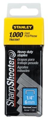 1/4'' Heavy Duty Staples