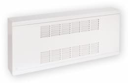 1400 W White Commercial Baseboard Heater 120V Medium Density