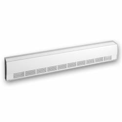 277 V DBI Aluminum Draft Barrier Baseboard Heater, 800W, 200W per linear foot