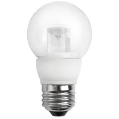 4W LED G16 Bulb, Dimmable, E26, 280 lm, 120V, 2700K, Clear