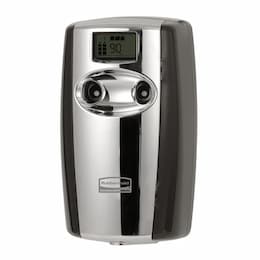 Microburst Duet Air Freshener Dispenser, Black/ Chrome