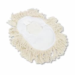 White Cotton Wedge Dust Mop Head