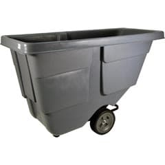 Tilt Truck, Gray, 1 Cubic Yard, 600-lb Capacity