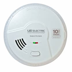 Hardwired 2-in-1 Universal Smoke & Fire Sensing Smart Alarm