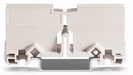 Wago Light Grey Mounting Carrier for 4 Pushwire Connectors